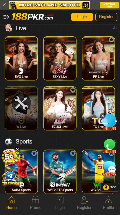 188PKR Game