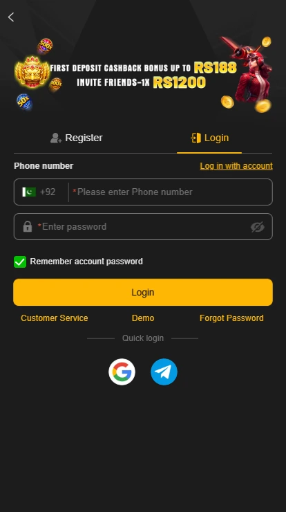 188PKR Login